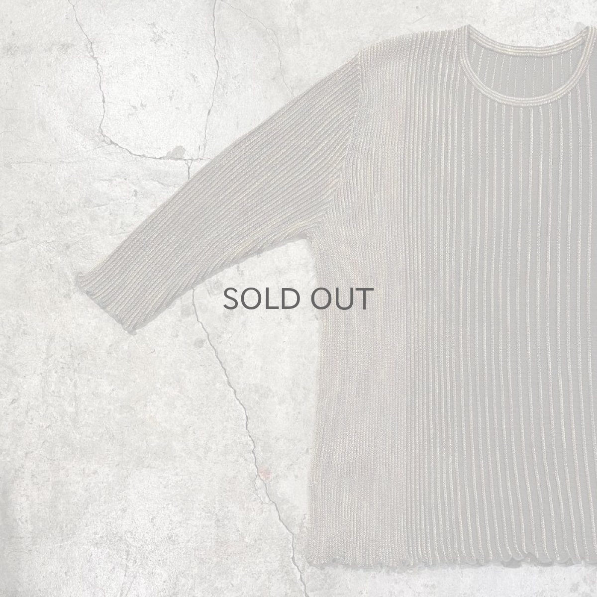 画像8: MIX COLOR GLITTER PATTERN POINT STITCH RIB L/S TOPS / Ladies M~L (8)