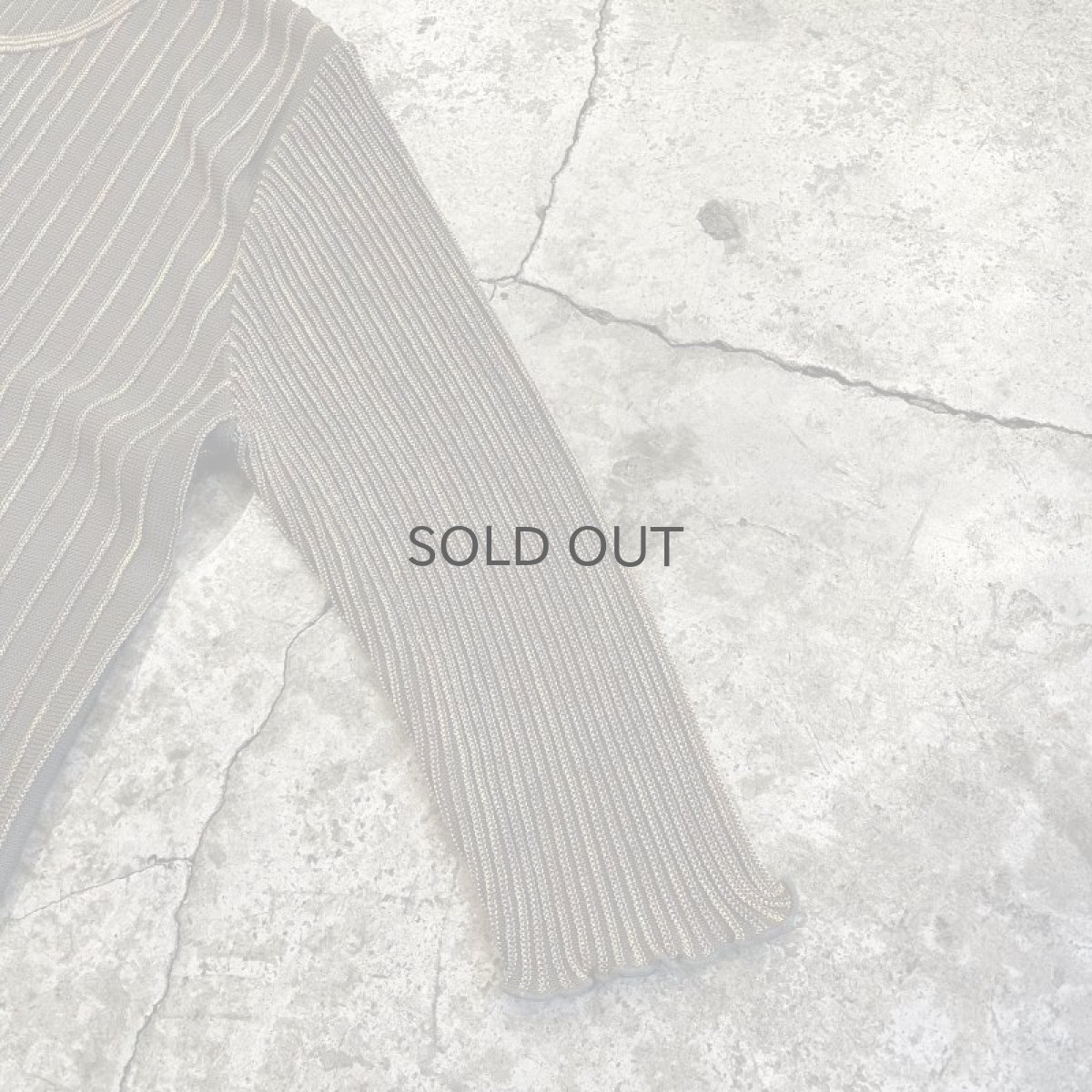 画像7: MIX COLOR GLITTER PATTERN POINT STITCH RIB L/S TOPS / Ladies M~L (7)