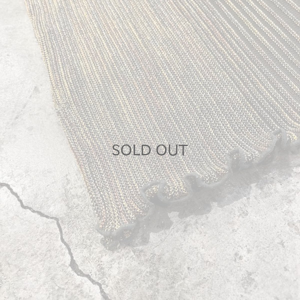 画像3: MIX COLOR GLITTER PATTERN POINT STITCH RIB L/S TOPS / Ladies M~L (3)