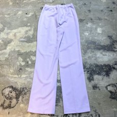 画像2: PASTEL PURPLE COLOR STRAIGHT PANTS / W25~34 / MADE IN USA (2)