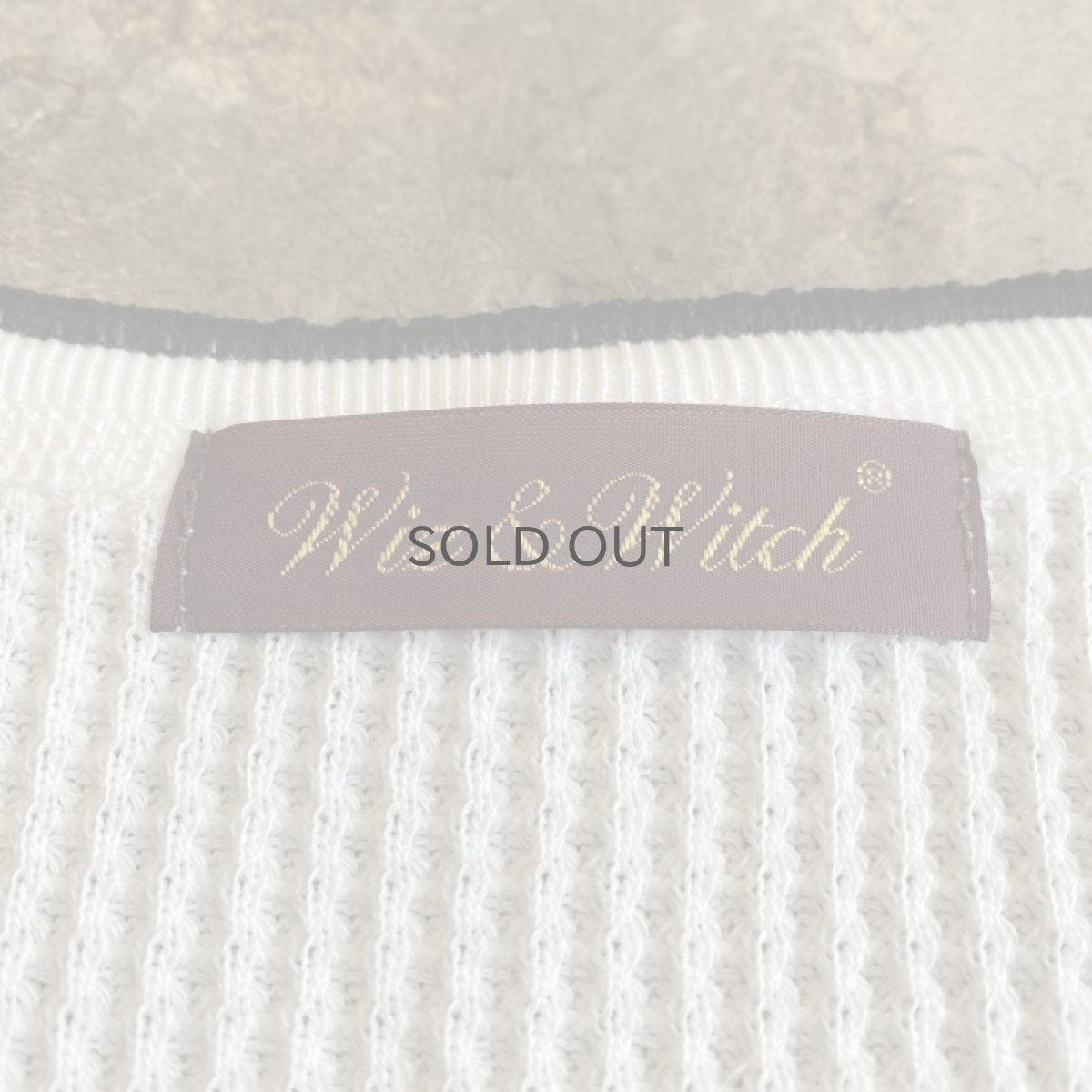 画像12: 【Wiz&Witch】"OUT STITCH" THERMAL L/S TEE / OS (12)