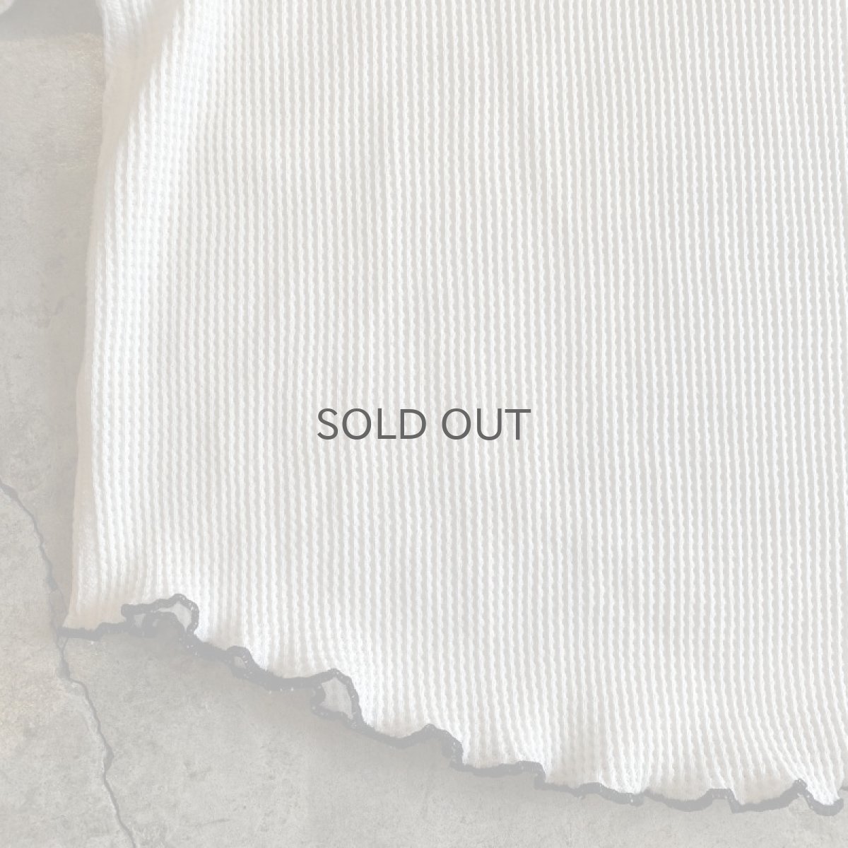 画像9: 【Wiz&Witch】"OUT STITCH" THERMAL L/S TEE / OS (9)