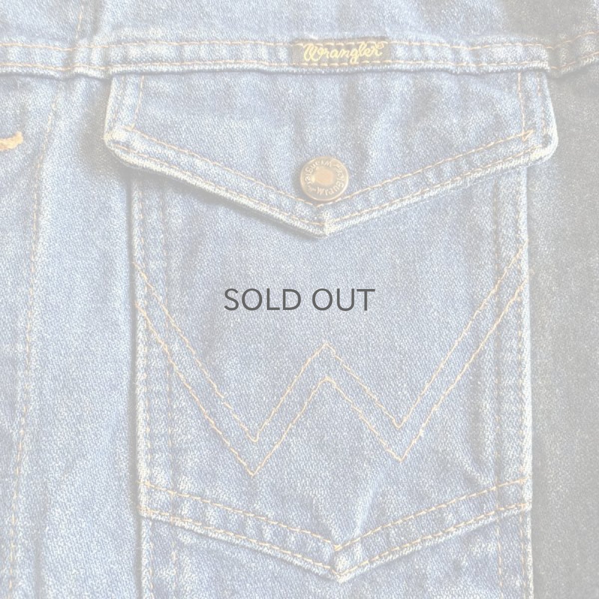 画像6: 【Wiz&Witch】"WANDERER" NO COLLAR ZIP UP DENIM JACKET / OS (6)