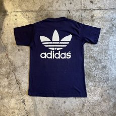 画像2: 80's【adidas】BOTH SIDES PRINTED DESIGN S/S TEE / Ladies M / MADE IN USA (2)