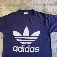 画像7: 80's【adidas】BOTH SIDES PRINTED DESIGN S/S TEE / Ladies M / MADE IN USA (7)