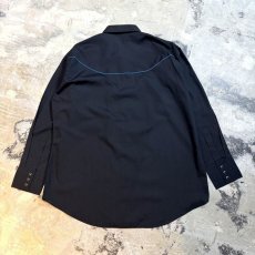 画像2: EMBROIDERY PATTERN WESTERN L/S SHIRT / Mens XL (2)