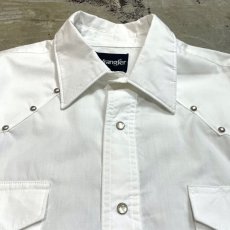 画像10: STUDS DECORATIVE SHORT LENGTH WESTERN L/S SHIRT / Mens L (10)