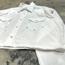 画像6: STUDS DECORATIVE SHORT LENGTH WESTERN L/S SHIRT / Mens L (6)