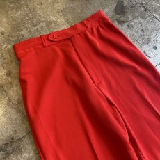 画像3: RED COLOR DESIGN FLARE PANTS / W27 (3)