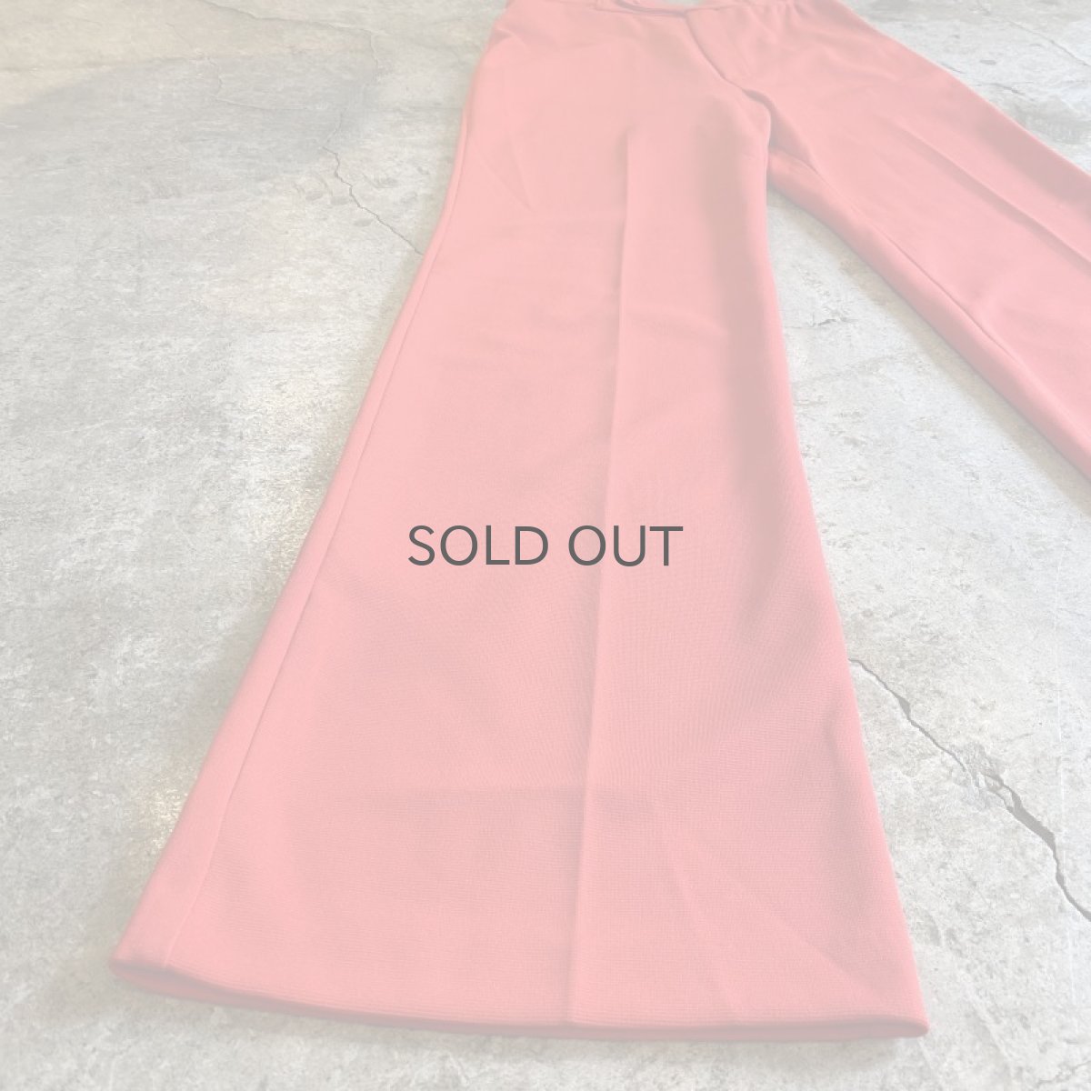 画像5: RED COLOR DESIGN FLARE PANTS / W27 (5)