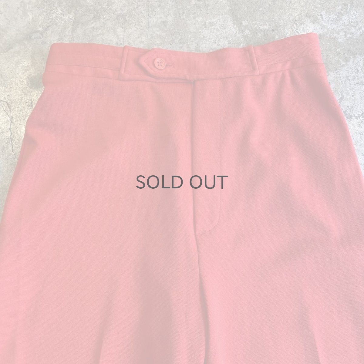 画像6: RED COLOR DESIGN FLARE PANTS / W27 (6)