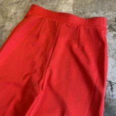 画像8: RED COLOR DESIGN FLARE PANTS / W27 (8)