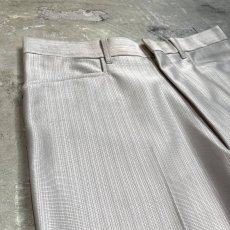 画像3: WHITE COLOR STRAIGHT WESTERN SLACKS / W31 (3)