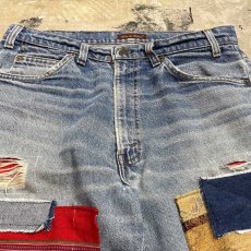 画像10: 【Wiz&Witch】"DIRTY BEAUTIFUL" CRUST ART JEANS / W34 (10)