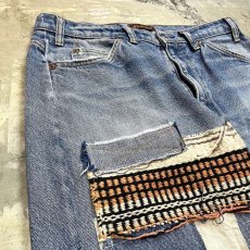 画像3: 【Wiz&Witch】"DIRTY BEAUTIFUL" CRUST ART JEANS / W34 (3)