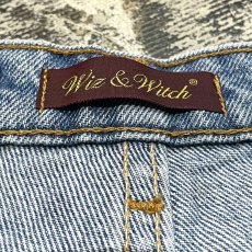 画像10: 【Wiz&Witch】"DIRTY BEAUTIFUL" CRUST ART JEANS / W34 (10)