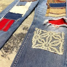 画像6: 【Wiz&Witch】"DIRTY BEAUTIFUL" CRUST ART JEANS / W34 (6)