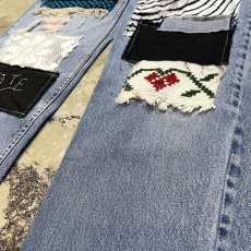 画像6: 【Wiz&Witch】"DIRTY BEAUTIFUL" CRUST ART JEANS / W34 (6)