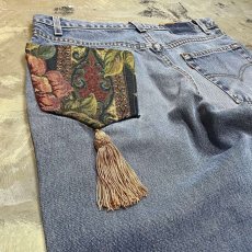 画像9: 【Wiz&Witch】"DIRTY BEAUTIFUL" CRUST ART JEANS / W34 (9)