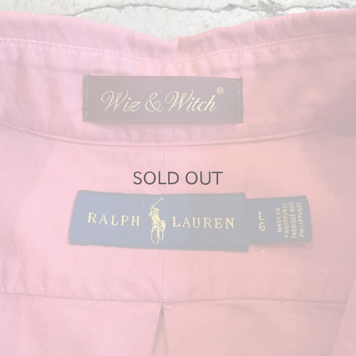 画像12: 【Wiz&Witch】"TRANSFORM" Ralph Lauren OVER SHIRTS / OS (12)