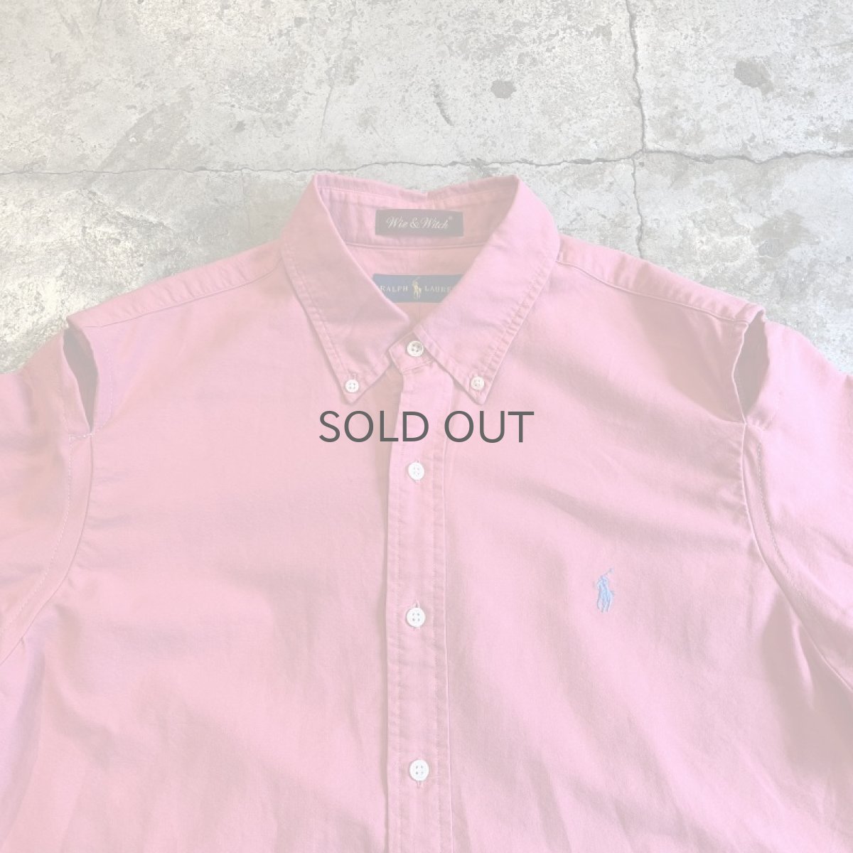 画像9: 【Wiz&Witch】"TRANSFORM" Ralph Lauren OVER SHIRTS / OS (9)