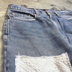 画像3: 【Wiz&Witch】"DIRTY BEAUTIFUL" CRUST ART JEANS / W34 (3)