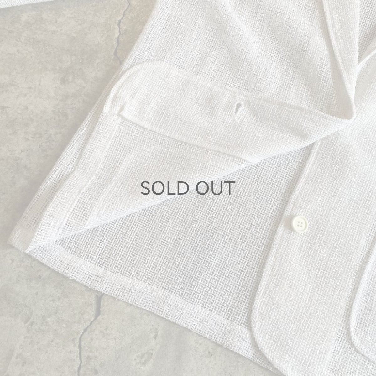 画像6: WHITE COLOR OVER DESIGN TAILORED JACKET / Ladies S(L) / MADE IN USA (6)