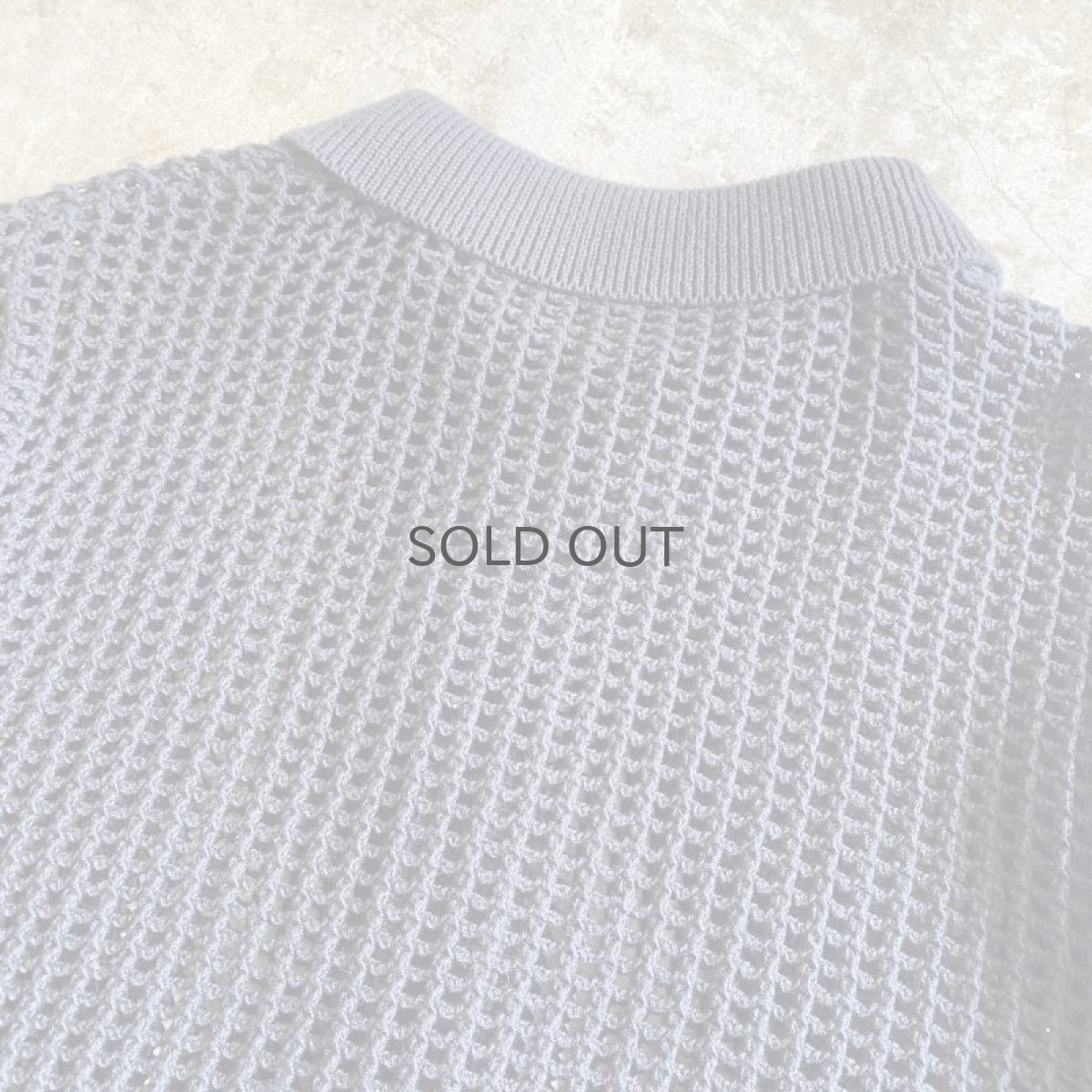 画像10: BLACK COLOR MESH DESIGN CARDIGAN / Ladies M (10)