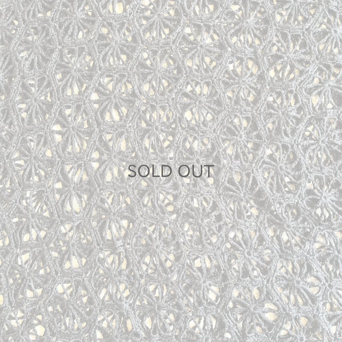 画像10: BLACK COLOR CROCHET DESIGN KNIT L/S TOPS / Ladies M (10)