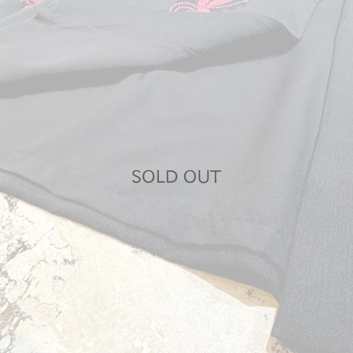 画像8: FLORAL EMBROIDERY NO COLLAR CARDIGAN / Mens M (8)