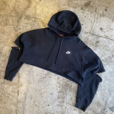 画像4: 【Wiz&Witch】"TRANSFORM" SHOULDER ZIP SHORT SWEAT HOODIE / OS (4)