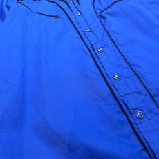 画像5: EMBROIDERY WESTERN L/S COLOR SHIRT / Mens L (5)
