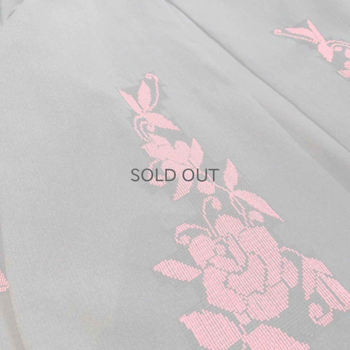 画像5: FLORAL EMBROIDERY NO COLLAR CARDIGAN / Mens M (5)