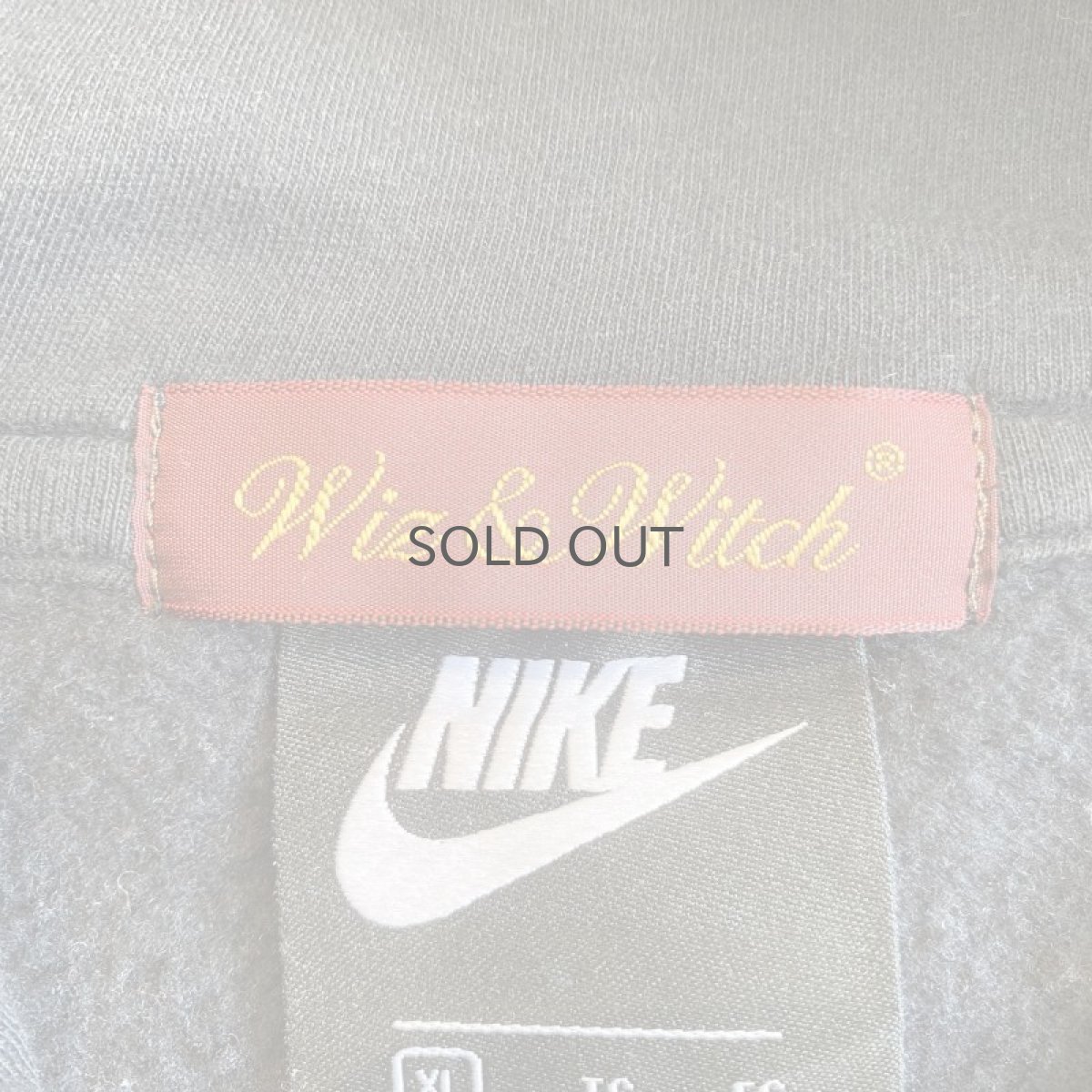 画像13: 【Wiz&Witch】"TRANSFORM" SHOULDER ZIP SHORT SWEAT HOODIE / OS (13)