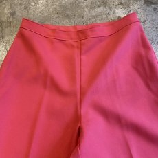 画像6: PINK COLOR CENTER CREASE DESIGN PANTS / W29~W31 (6)