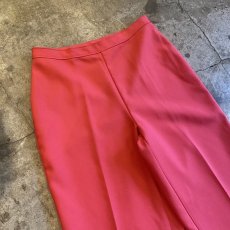 画像3: PINK COLOR CENTER CREASE DESIGN PANTS / W29~W31 (3)