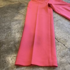 画像5: PINK COLOR CENTER CREASE DESIGN PANTS / W29~W31 (5)