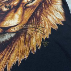 画像6: 90's LION FACE PRINTED S/S TEE / Mens L / MADE IN USA (6)