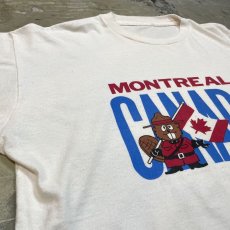 画像3: OLD "MONTREAL CANADA" PRINTED S/S TEE / Mens L (3)