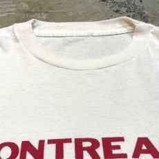 画像10: OLD "MONTREAL CANADA" PRINTED S/S TEE / Mens L (10)