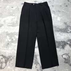 画像1: 【BALENCIAGA】DOUBLE POCKET STRAIGHT SLACKS / W31 (1)