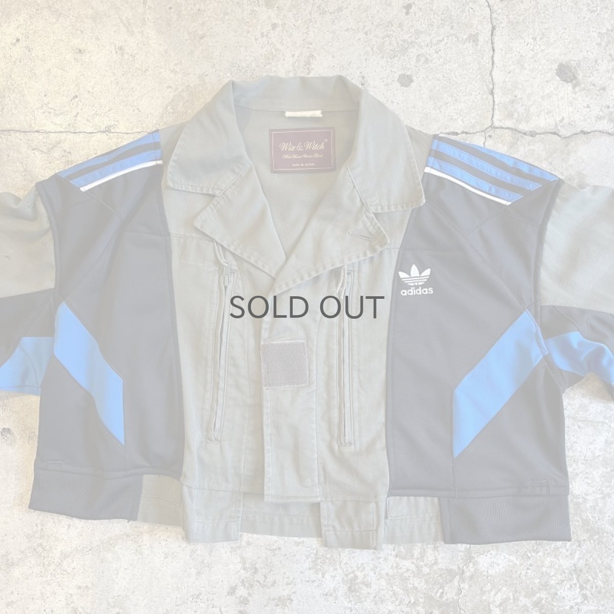 画像7: 【Wiz&Witch】"UNITED" SPORTY MILITARY JACKET / OS (7)