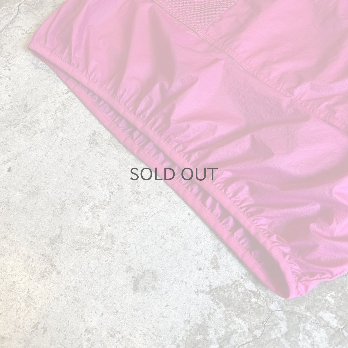 画像4: 【NIKE】BICOLOR FRONT POCKET DESIGN HALF ZIP UP ANORAK L/S TOPS / Ladies XL(M) (4)