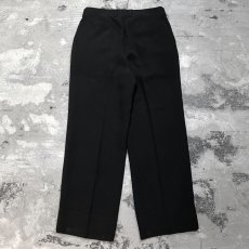 画像2: 【BALENCIAGA】DOUBLE POCKET STRAIGHT SLACKS / W31 (2)