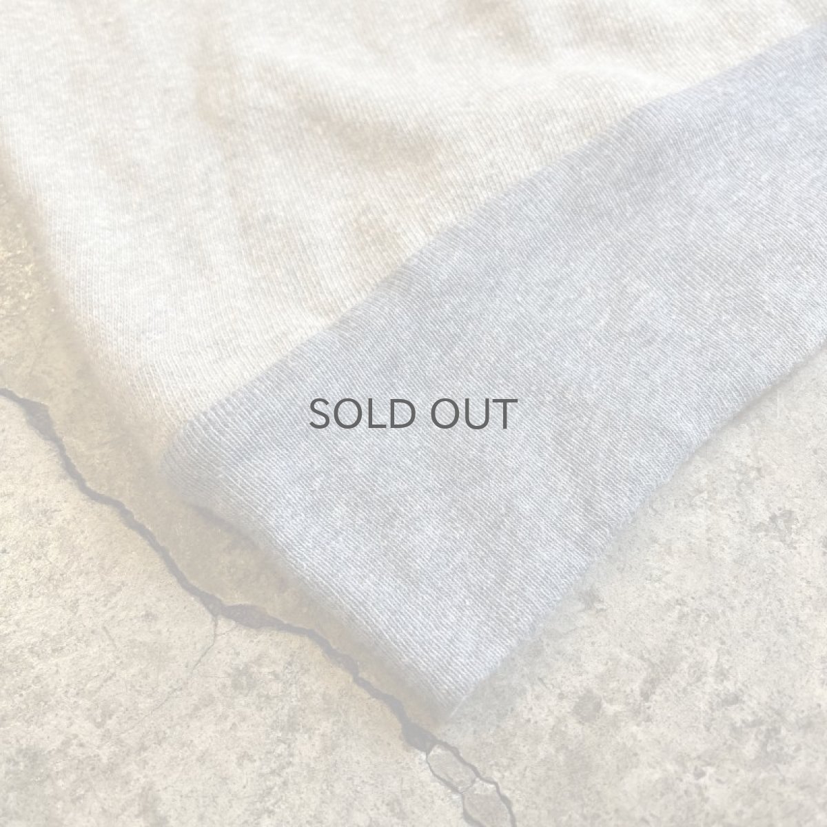 画像3: OLD RIB COLOR DESIGN L/S SWEAT / Ladies L (3)