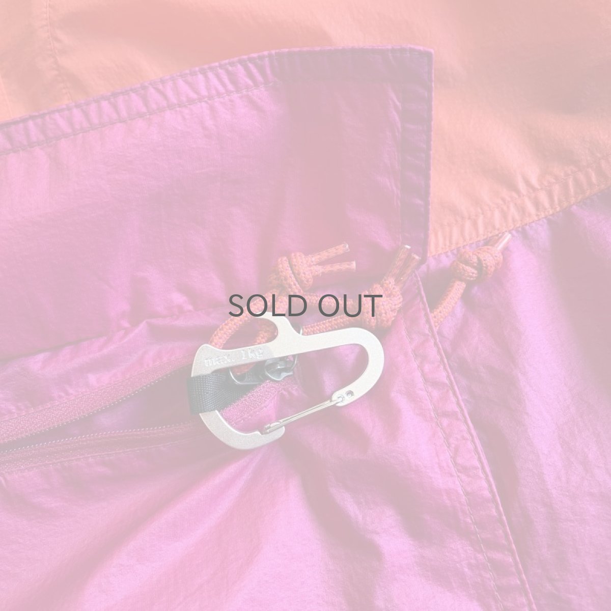 画像8: 【NIKE】BICOLOR FRONT POCKET DESIGN HALF ZIP UP ANORAK L/S TOPS / Ladies XL(M) (8)