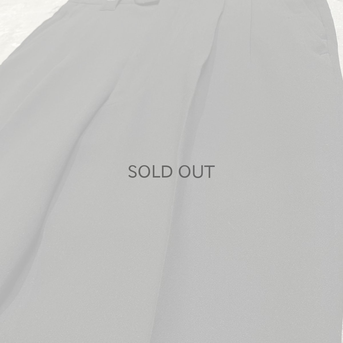 画像4: 【BALENCIAGA】DOUBLE POCKET STRAIGHT SLACKS / W31 (4)