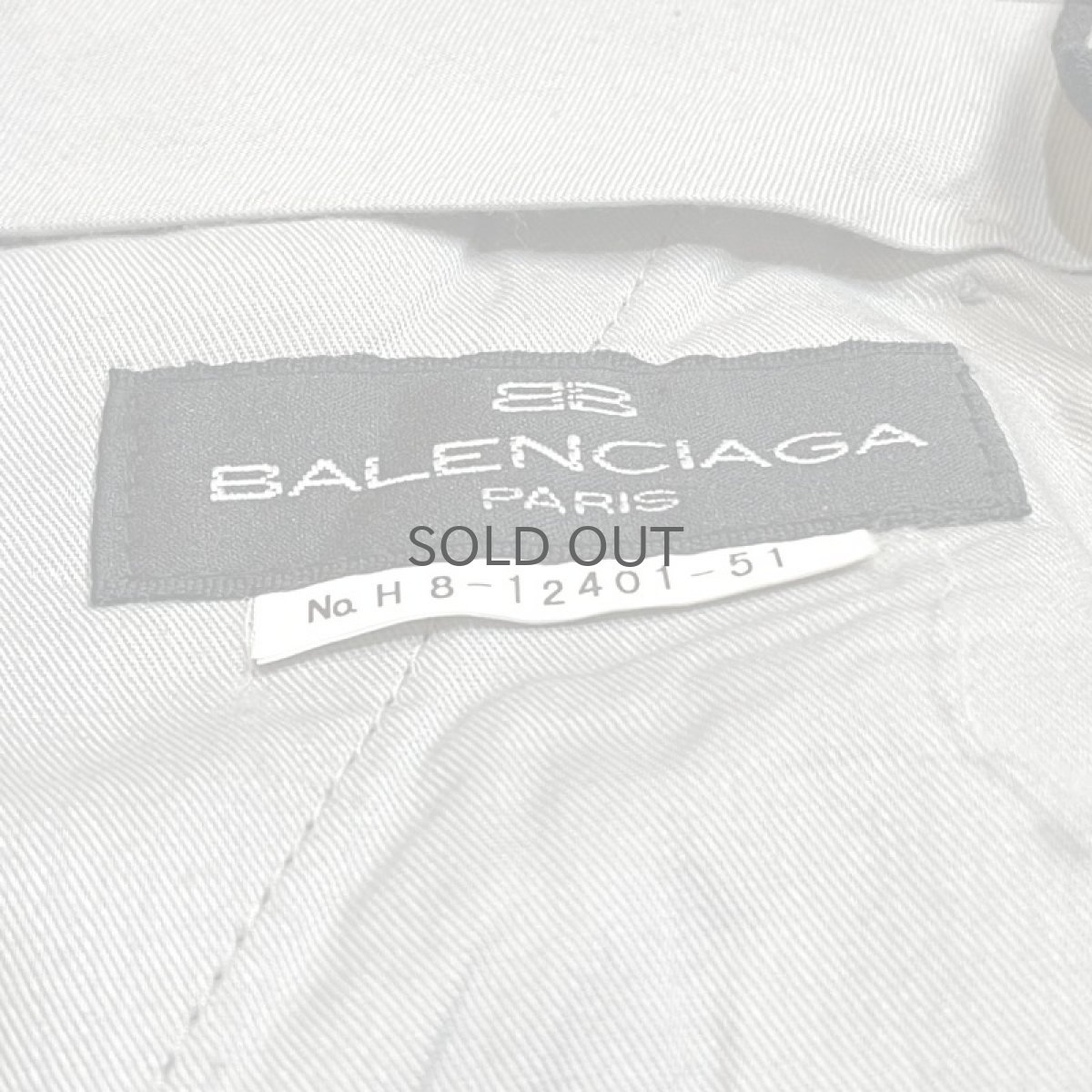 画像11: 【BALENCIAGA】DOUBLE POCKET STRAIGHT SLACKS / W31 (11)