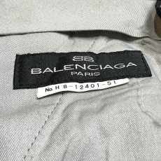 画像11: 【BALENCIAGA】DOUBLE POCKET STRAIGHT SLACKS / W31 (11)