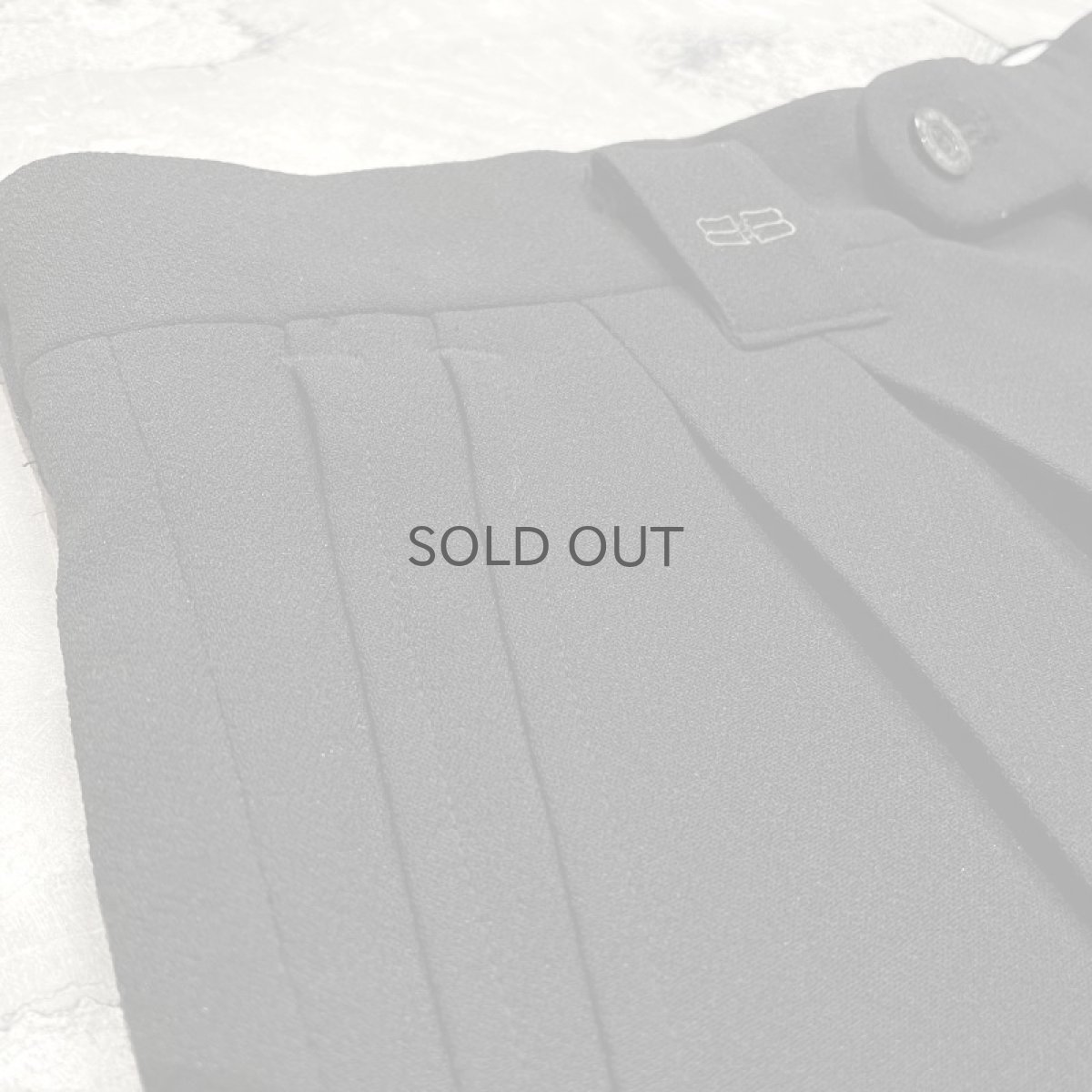 画像3: 【BALENCIAGA】DOUBLE POCKET STRAIGHT SLACKS / W31 (3)